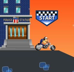 Bike Cop Adventure Game