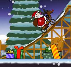 Christmas BMX Game