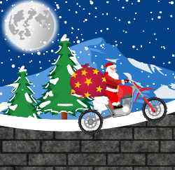 Christmas Bike Trip Game