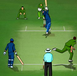 Indo-Pak Cricket Showdown Game