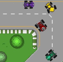 Battle Kart Racing Game