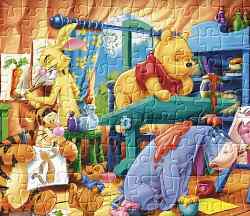 Winnie the Pooh Jigsaw 4 Game