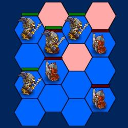 Hexagon Monster War 2 Game