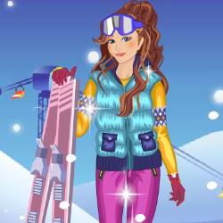 Alps Ski Dress Up Game